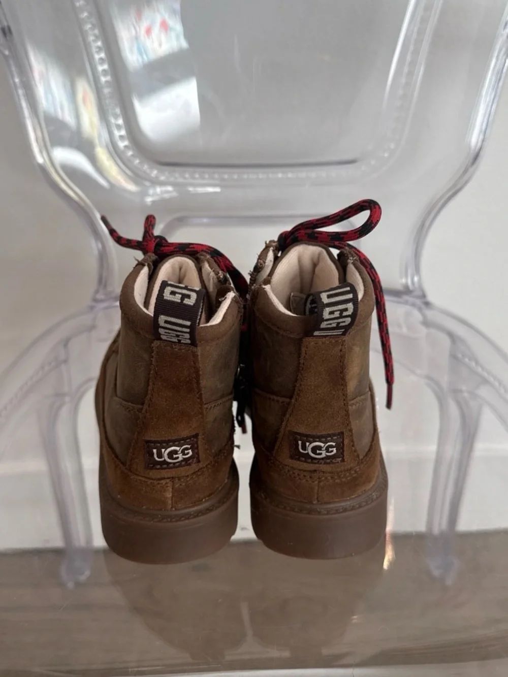 UGG ankle zipper by